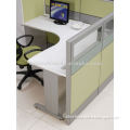 Modern customized design good price green material 2 seaters Office Fuiniture Workstation OEM